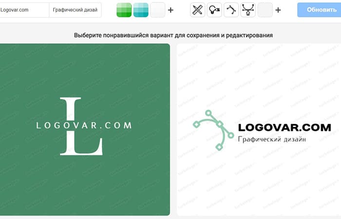 логотип онлайн