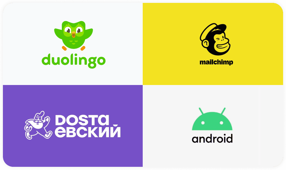 Логотип в стиле персонаж